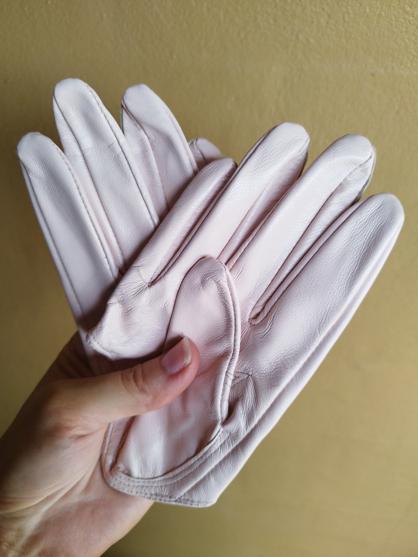 HALF PALM GLOVES (GENUINE LEATHER) - 25 colours available