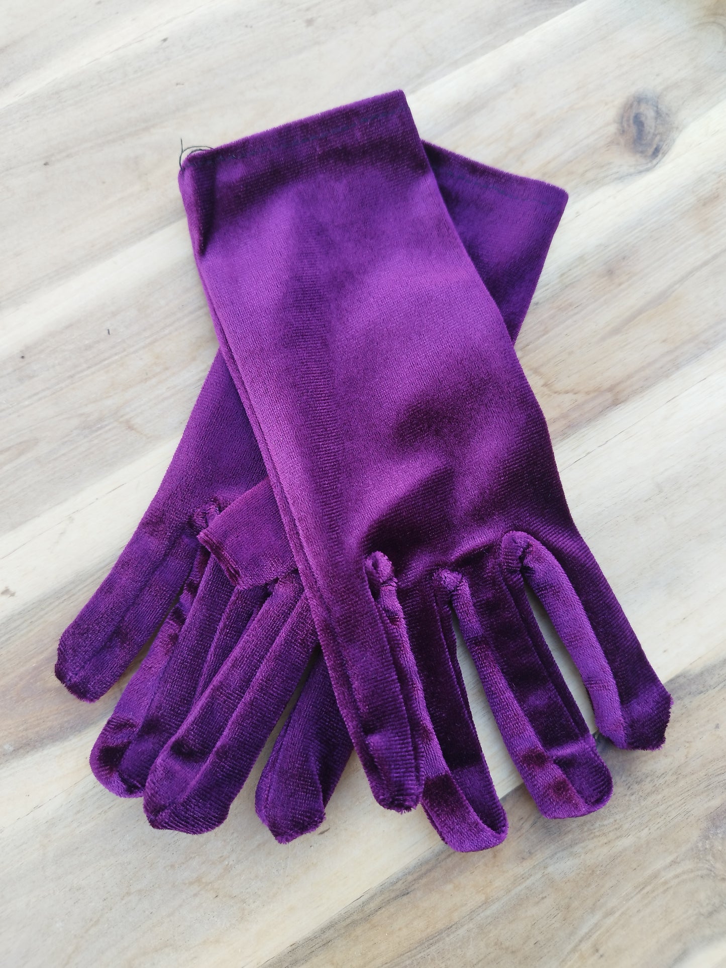 Velvet Full Gloves - other colours available