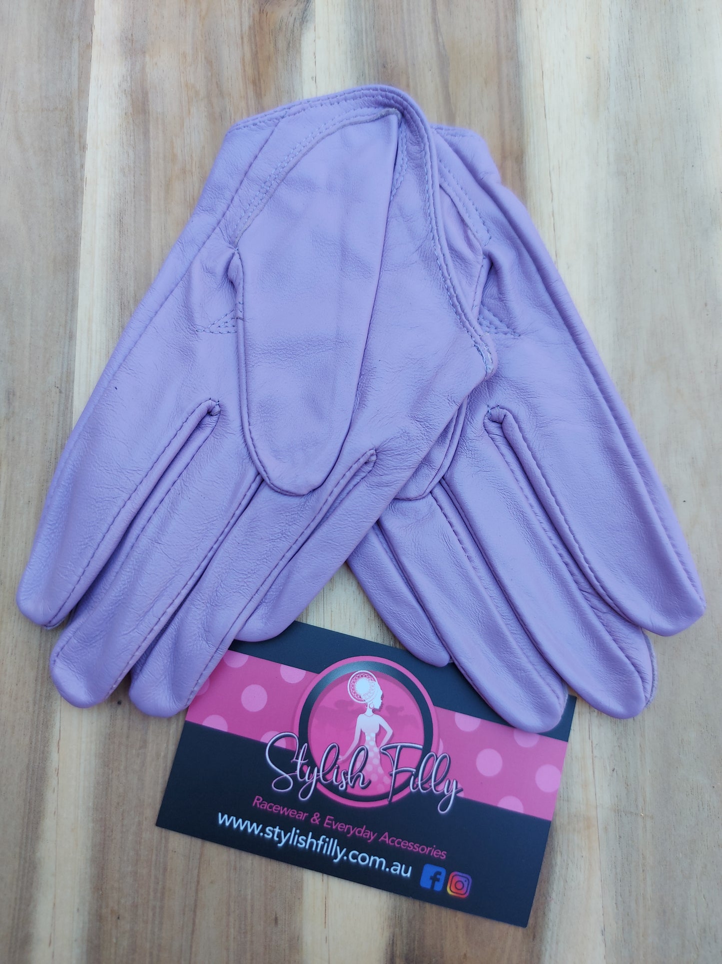 HALF PALM GLOVES (GENUINE LEATHER) - 25 colours available